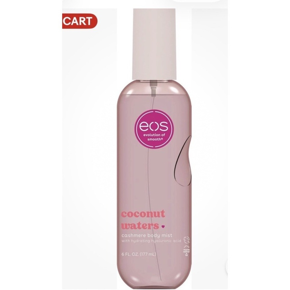 EOS Coconut‎ Waters Body Mist With Hydrating Hyaluronic Acid Hard To Find